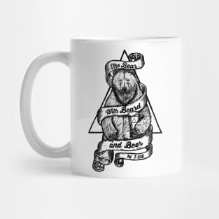 The Bear with Beard and Beer Mug